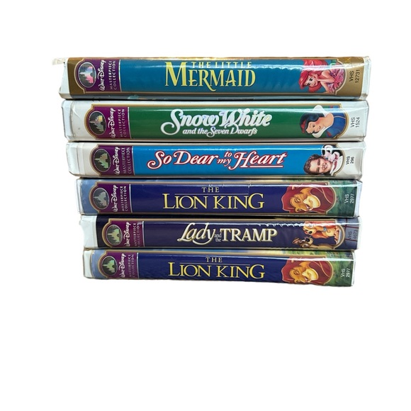 Disney Masterpiece Collection VHS tapes - Picture 2 of 3